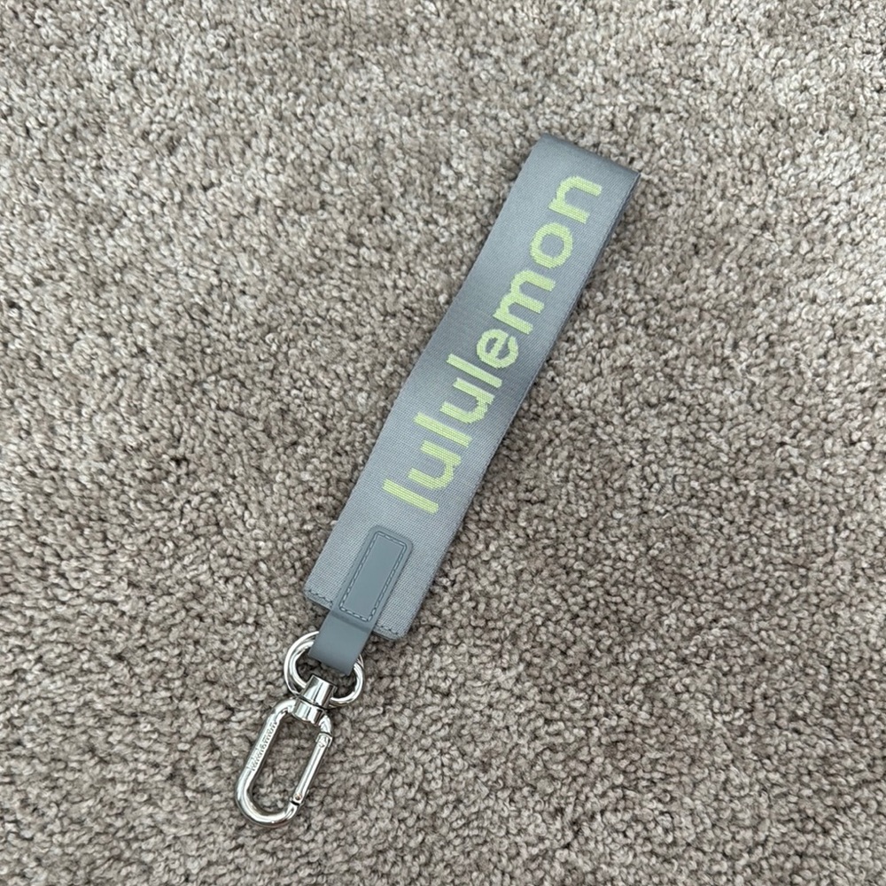 Lululemon Never Lost Keychain
